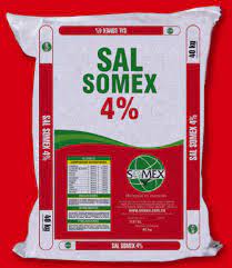 SAL MINERALIZADA 4% SOMEX BULTO 40 KILOS