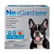 NEXGARD CHEWABLE (4-10 KL )* UND